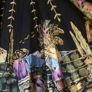 Vintage Maya De Mexico Skirt